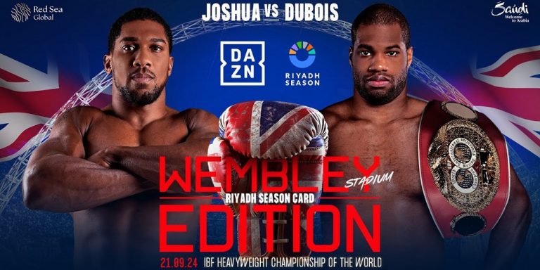 Joshua vs Dubois on September 21st at Wembley!