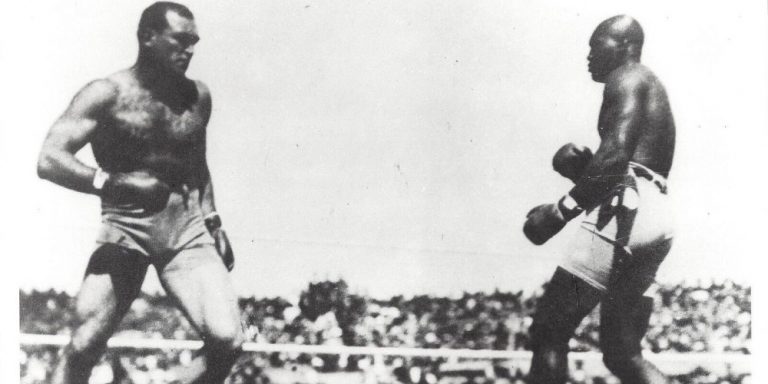 El combate de las tensiones raciales: Jack Johnson vs James J Jeffries