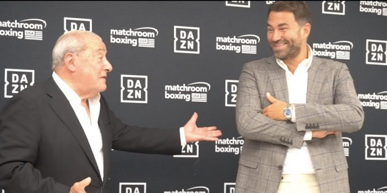 ¡Sorprendente: Eddie Hearn y Bob Arum pierden la subasta por el título mundial!