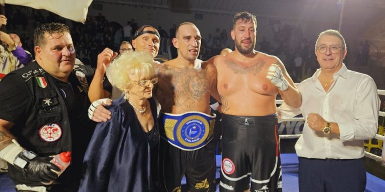 Giustini Dominates Cardillo and Crowned New Italian Heavyweight Champion