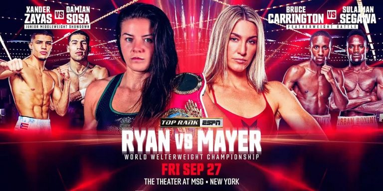 Fight of the Week: Sandy Ryan vs Mikaela Mayer