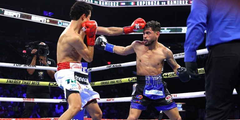 Ramirez lacks the heart of a champion: Espinoza forces him to quit in the sixth round