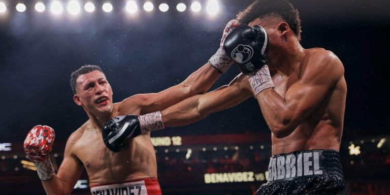 Benavidez derrota a Morrell en un combate con un final emocionante