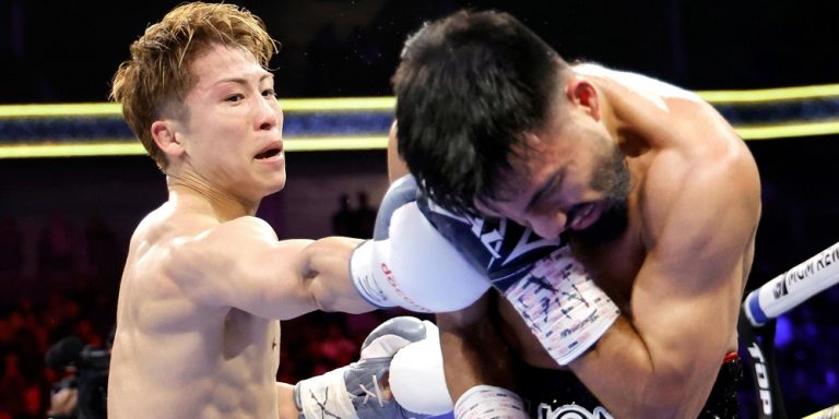 Inoue se levanta de una dura caída y arrasa con un excelente Cardenas en ocho asaltos