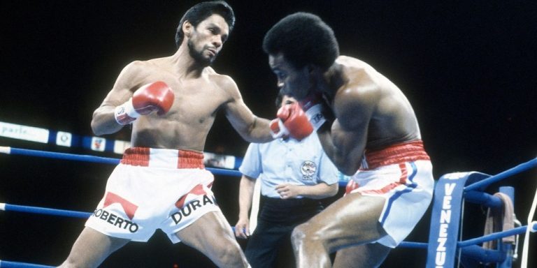 Sugar Ray Leonard vs Roberto Durán 1: ¡el gruñido de Manos de Piedra!