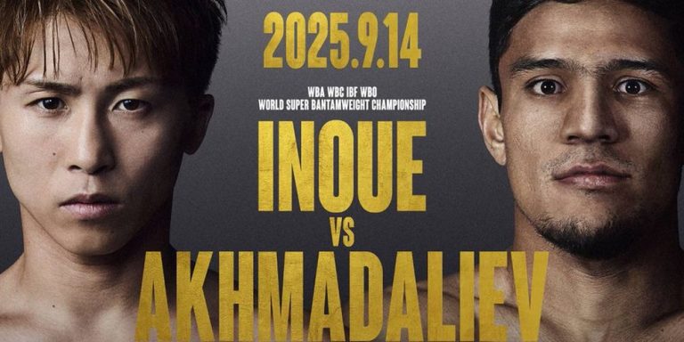 Inoue vs Akhmadaliev è ufficiale: i due si affronteranno il 14 settembre