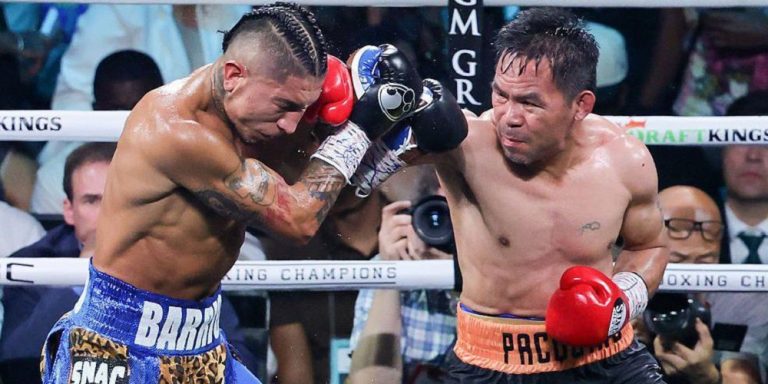 Manny Pacquiao Nearly Pulls Off the Feat: World Title Fight with Barrios Ends in a Draw!