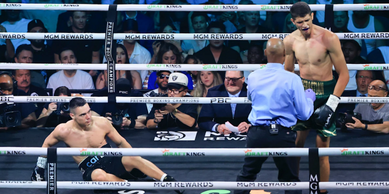 Fundora beats Tszyu again: the Australian retires after seven rounds!