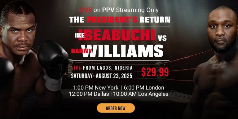 Ike Ibeabuchi vs Danny Williams il 23 agosto: purtroppo non è uno scherzo