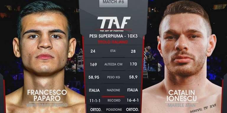 Paparo convincingly defeats a tough Ionescu