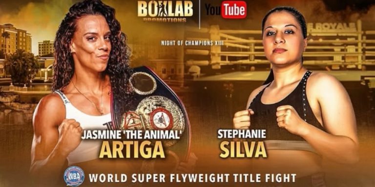 Stephanie Silva tenterà l’assalto al Mondiale WBA di Jasmine Artiga!