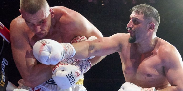 Kabayel risks it all but stops Knyba by TKO in the third round