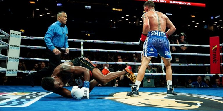 Smith stops Matias with a spectacular knockout in the fifth round