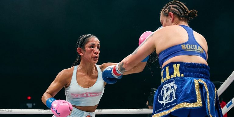 Amanda Serrano defeats Reina Tellez in a high-intensity bout