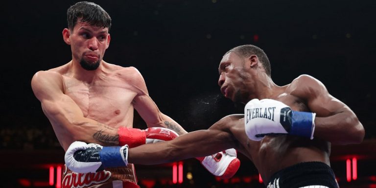 Carrington Stops Castro with a Ninth-Round KO