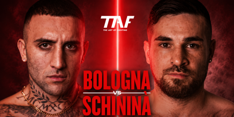 Comunicato stampa. “TAF 13. Morello infortunato ma il main event è salvo: Bologna affronta Schininà”