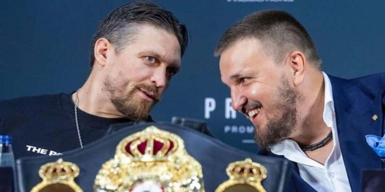 Krassyuk, Usyk’s longtime promoter, advises the Ukrainian boxer to retire