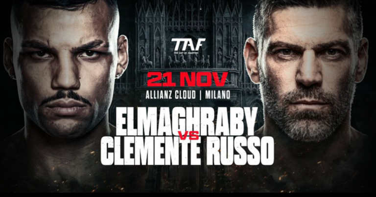 Comunicato stampa: “TAF 14. Il ritorno di Clemente Russo, la card completa”