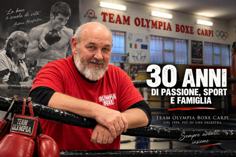 Una historia de éxito: ¡el Team Olympia Boxe Carpi celebra sus 30 años!