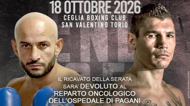 Gianluca Ceglia and Domenico Valentino to take part in charity exhibition on October 18